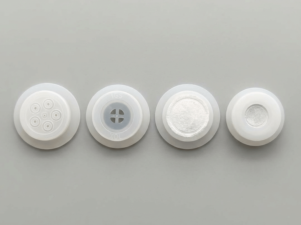 different types of coffee bag degassing valves used in modern coffee packaging